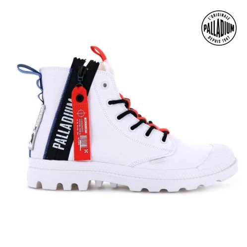 Palladium Pampa Hi Ticket To Earth Laarzen Heren Wit | NL 09WVLBF